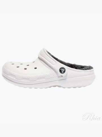 Classic lined clog CRS203591 WHITE GRAY - CROCS - BALAAN 1