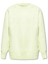 Classic Logo Crew Neck Sweatshirt Lime - Y-3 - BALAAN 2