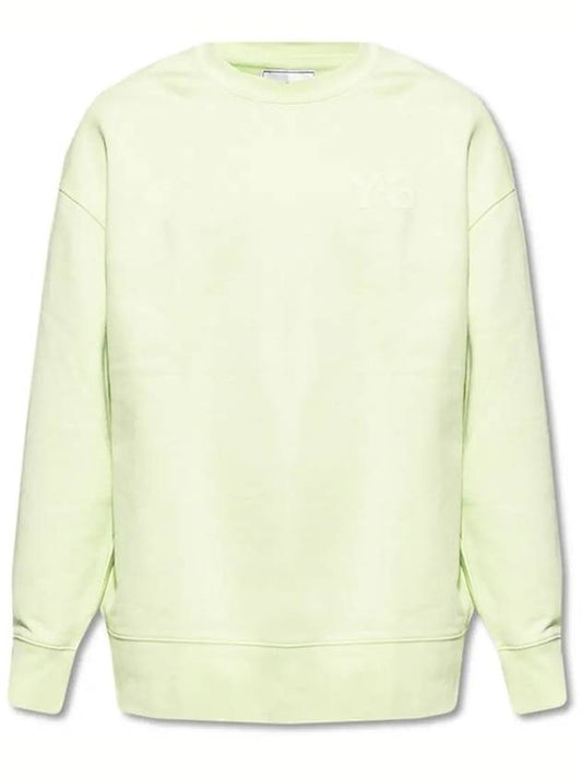 Classic Logo Sweatshirt Lime - Y-3 - BALAAN.