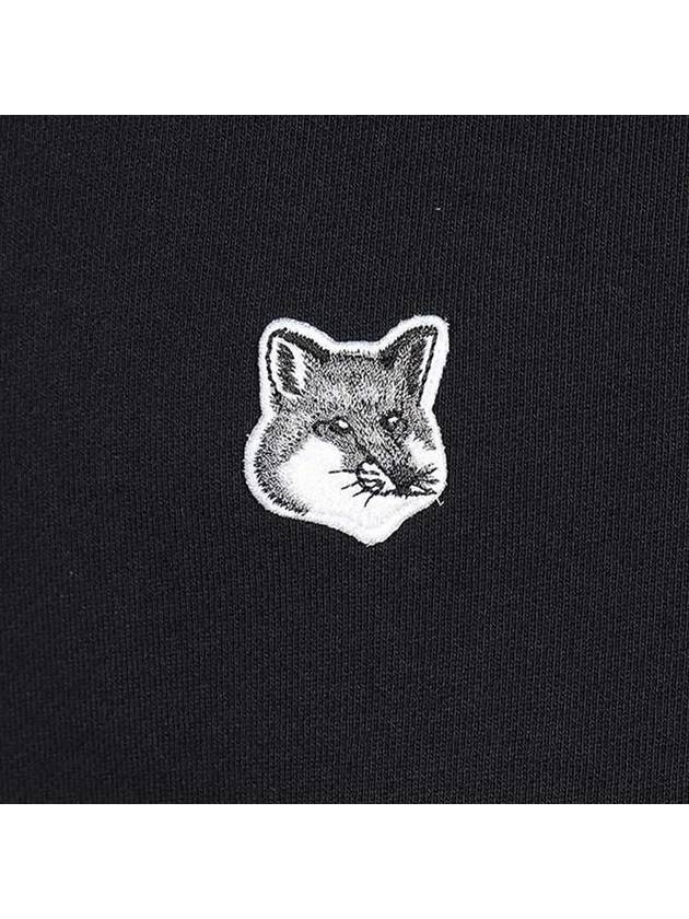 Grey Fox Head Patch Classic Sweatshirt Black - MAISON KITSUNE - BALAAN 5