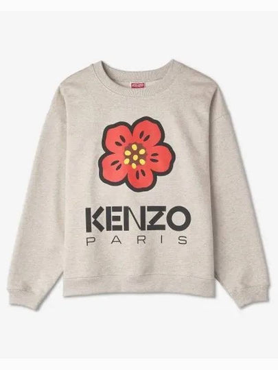 Boke Flower Sweatshirt Grey - KENZO - BALAAN 2