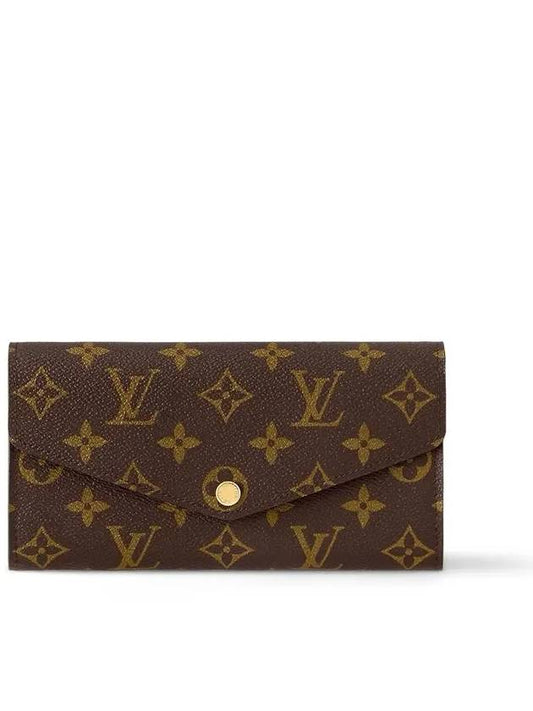 Sarah Wallet Monogram Long Wallet Brown - LOUIS VUITTON - BALAAN 2