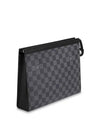 Pochette Voyage MM Pouch Bag Grey - LOUIS VUITTON - BALAAN 3