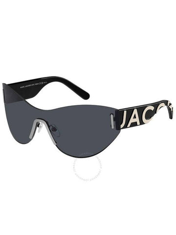 Marc Jacobs Grey Shield Ladies Sunglasses MARC 737/S 0807/IR 99 - MARC JACOBS - BALAAN 1