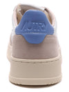 Medalist Leather Suede Blue Tab Low Top Sneakers White - AUTRY - BALAAN 5