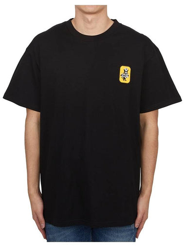 Signal Short Sleeve T-Shirt Black - CARHARTT WIP - BALAAN 1