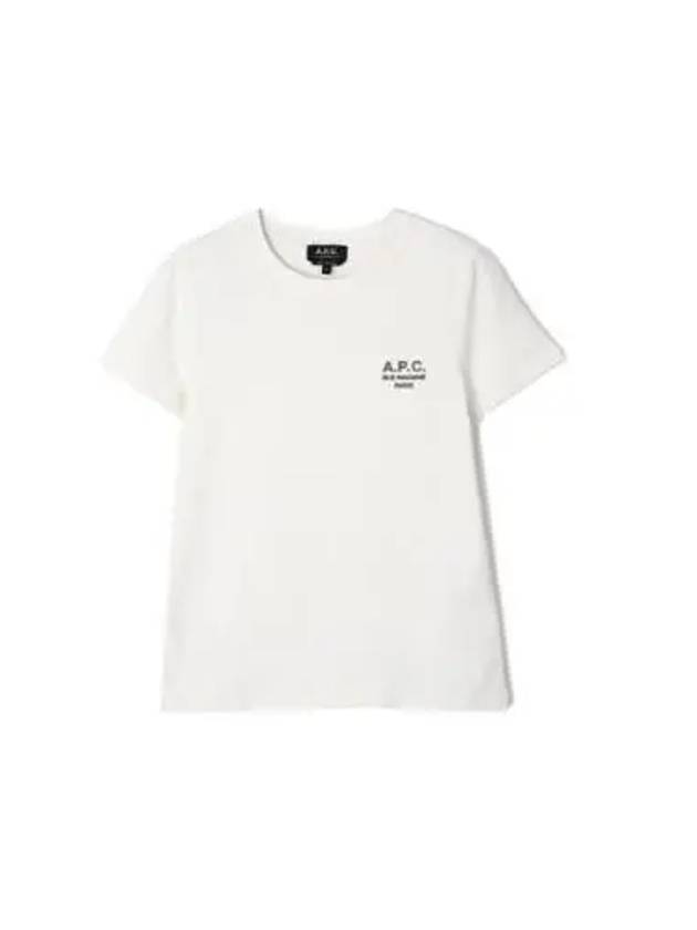 New Denise Logo Short Sleeve T-Shirt White - A.P.C. - BALAAN 2