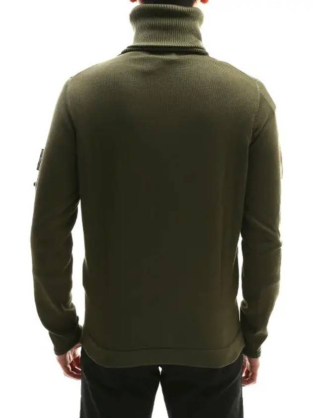 Men's Wappen Shadow Turtleneck Khaki - STONE ISLAND - BALAAN 7