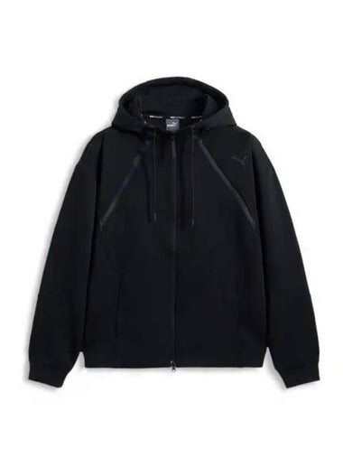 Active Knit Hooded Jacket Black - PUMA - BALAAN 1