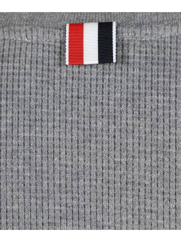 4 Bar Stripe Sweatshirt Grey - THOM BROWNE - BALAAN 4