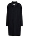 Wool Viscose Single Coat Black - MAISON MARGIELA - BALAAN 2