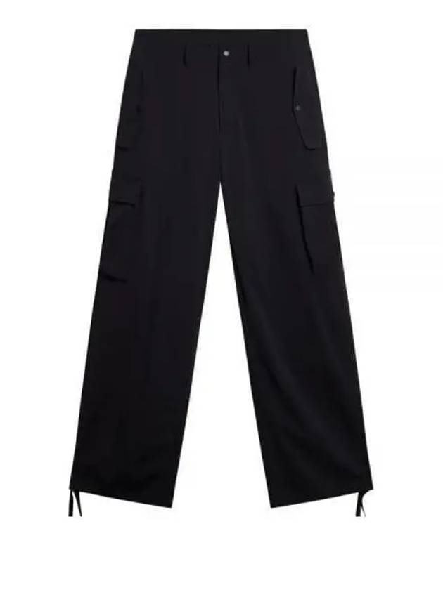 Men's Cosmo Tech Cargo Wide Pants Black - J.LINDEBERG - BALAAN 2