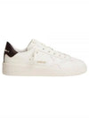 Women's Black Tab Purestar Low Top Sneakers White - GOLDEN GOOSE - BALAAN 2