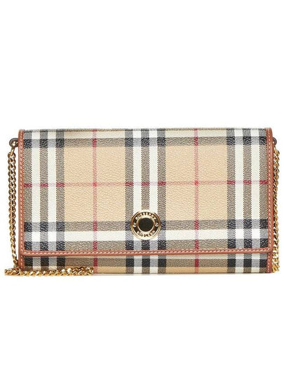 Vintage Check Chain Mini Cross Bag Archive Beige - BURBERRY - BALAAN 2