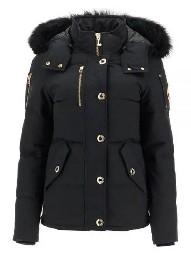 Original Threequarter Jacket Black Fur Black - MOOSE KNUCKLES - BALAAN 2