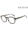 Glasses Frame GG1047O 001 Round Acetate Men Women - GUCCI - BALAAN 1