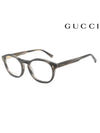 Glasses Frame GG1047O 001 Round Acetate Men Women - GUCCI - BALAAN 2