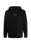 Embroidered Cordless Hoodie Black - MAISON KITSUNE - BALAAN 2