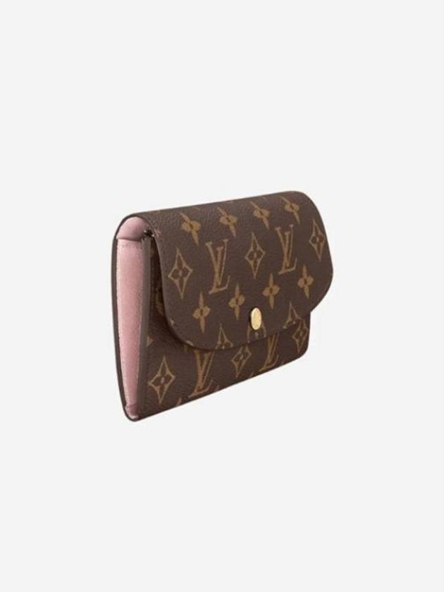 Emilie Monogram Long Wallet Rose Ballerine - LOUIS VUITTON - BALAAN 3