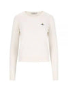 ORB Embroid Logo Knit Top Cream - VIVIENNE WESTWOOD - BALAAN 2