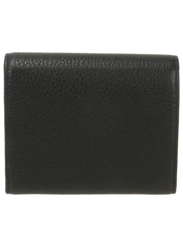 gold Vitello bifold wallet black - PRADA - BALAAN 4