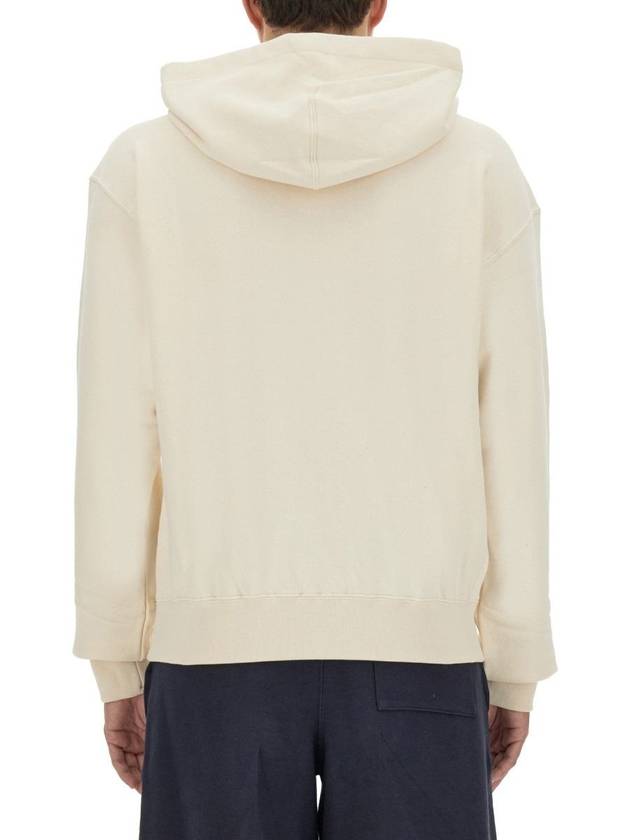 Plus Logo Hoodie Beige - JIL SANDER - BALAAN 4