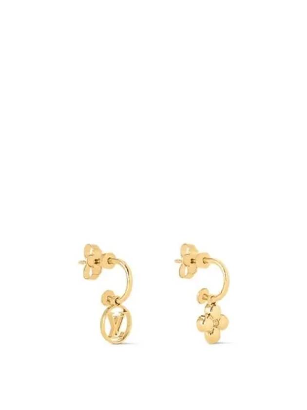 Blooming Earrings Gold - LOUIS VUITTON - BALAAN 4