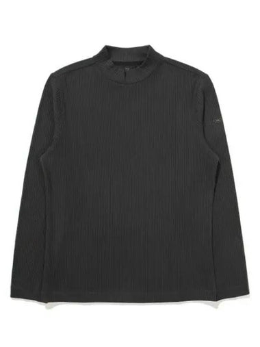 K2 Signature Turtleneck T Shirt W MELANGE CHARCOAL - KATE - BALAAN 1