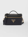 Leather Mini Bag Black - PRADA - BALAAN 2