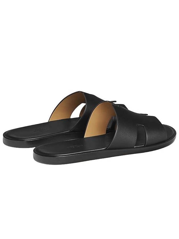 Izmir Slippers Black - HERMES - BALAAN 4