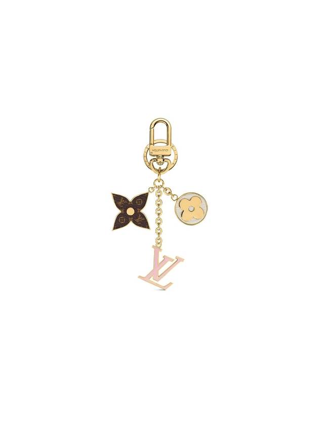 Spring Street Bag Charm Key Holder Gold - LOUIS VUITTON - BALAAN 1