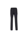 Striped Wool Slacks Navy - FENDI - BALAAN 3