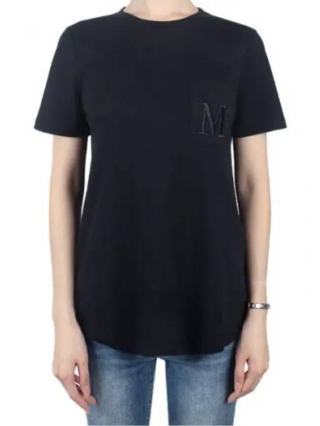 S Women Madera Short Sleeve T Shirt Black 005 1120484 - MAX MARA - BALAAN 1