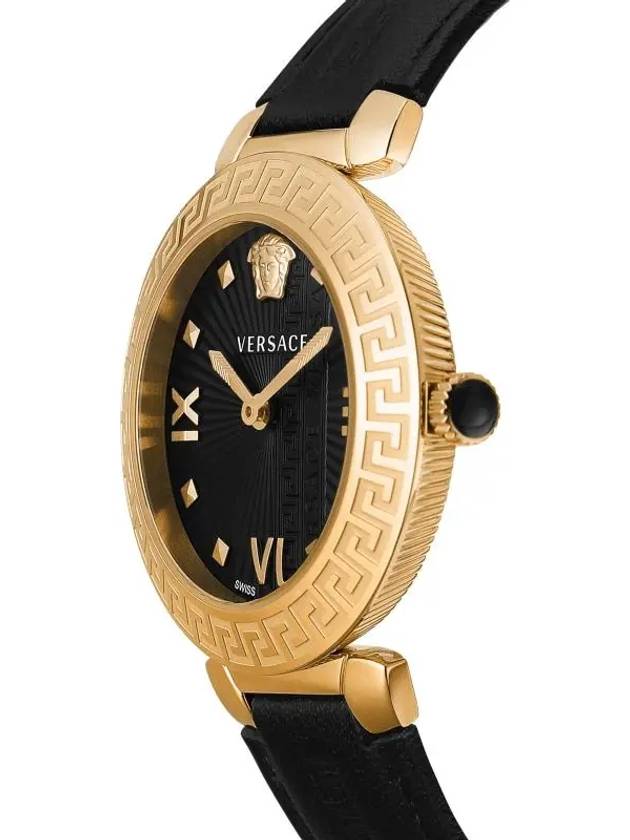 VEZ600221 Greca Icon Women’s Leather Watch - VERSACE - BALAAN 3