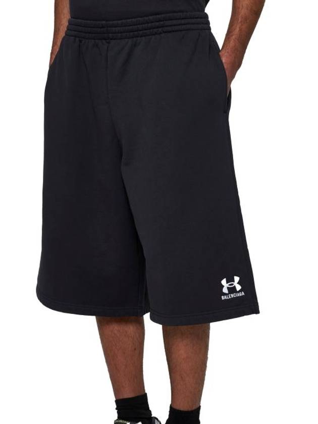 Logo Large Shorts Black - BALENCIAGA - BALAAN 6