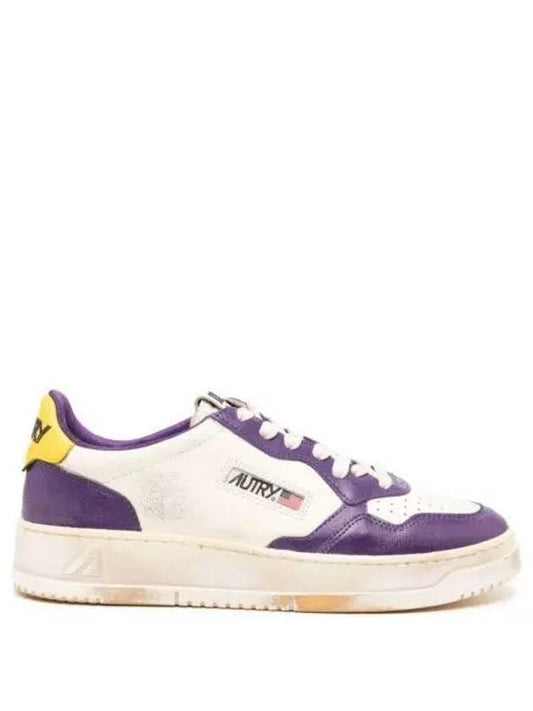 Super Vintage Low Top Sneakers Purple - AUTRY - BALAAN 2