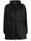 Women's Wete Hooded Jacket Black - MONCLER - BALAAN 2