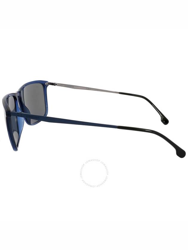 Carrera Grey Blue Mirror Sport Men's Sunglasses CARRERA 8049/S 0PJP/XT 58 - CARRERA - BALAAN 3