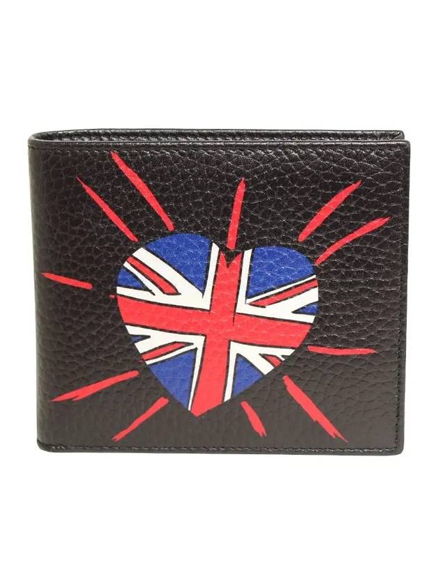 DG Love London Leather Half Wallet Black - DOLCE&GABBANA - BALAAN 2