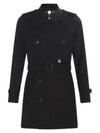 Short Wimbledon Trench Coat Black - BURBERRY - BALAAN 2