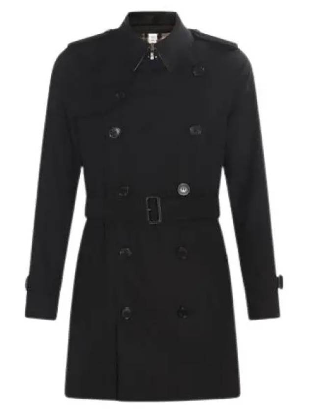 Short Wimbledon Trench Coat Black - BURBERRY - BALAAN 2