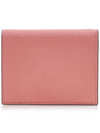 Gancini Compact Half Wallet Coral - SALVATORE FERRAGAMO - BALAAN 4