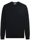 Crew Neck Merino Wool Knit Top Black - LACOSTE - BALAAN 2