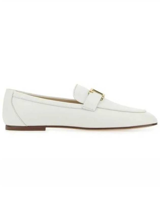 T Timeless Leather Loafers White - TOD'S - BALAAN 2