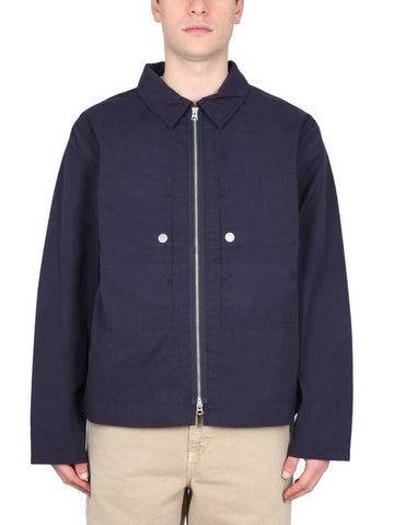 Cotton nylon zip up jacket - NIGEL CABOURN - BALAAN 1