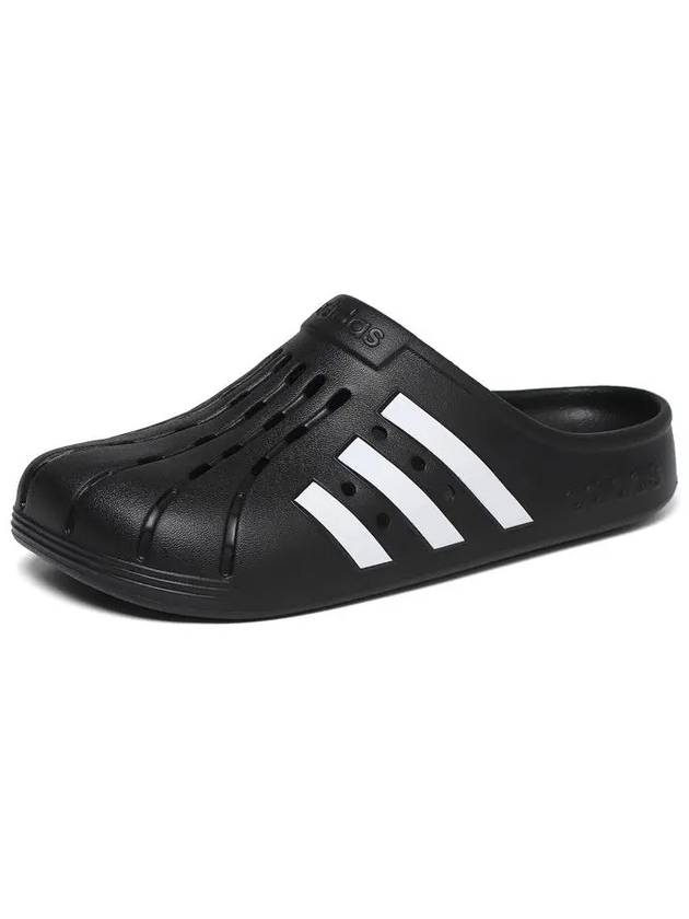 Adilette Clogs Slippers Black - ADIDAS - BALAAN 6