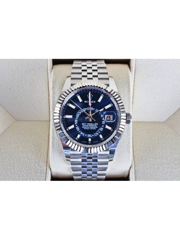 Skydweller Steel Blue Plate 23 Years Old - ROLEX - BALAAN 5