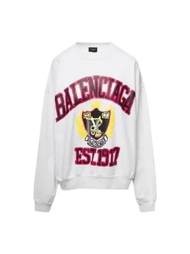 Graphic Printing Sweatshirt White - BALENCIAGA - BALAAN 2