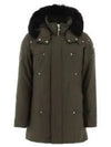 Original Stirling Parka Black Fox Fur Khaki - MOOSE KNUCKLES - BALAAN 2