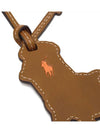 Pony Logo Stitch Charm Brown 427858785 001 - POLO RALPH LAUREN - BALAAN 4